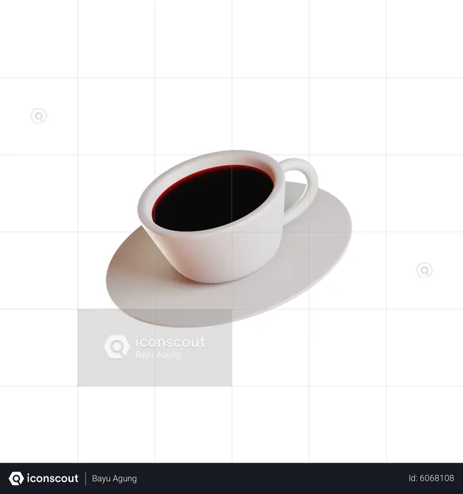 Coffee Cup  3D Icon