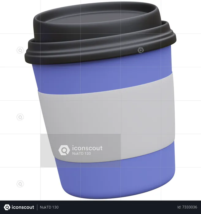 Coffee Cup  3D Icon