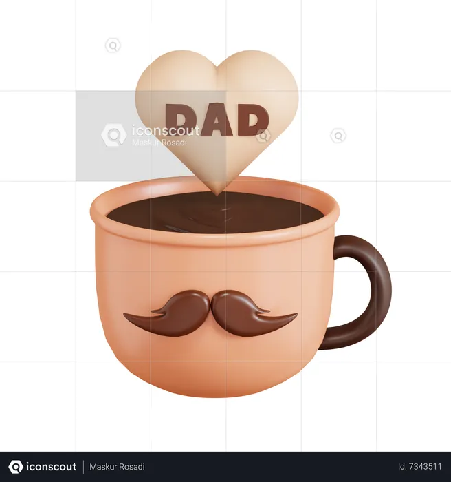 Coffee Cup  3D Icon