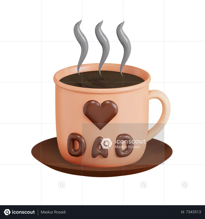 Coffee Cup  3D Icon