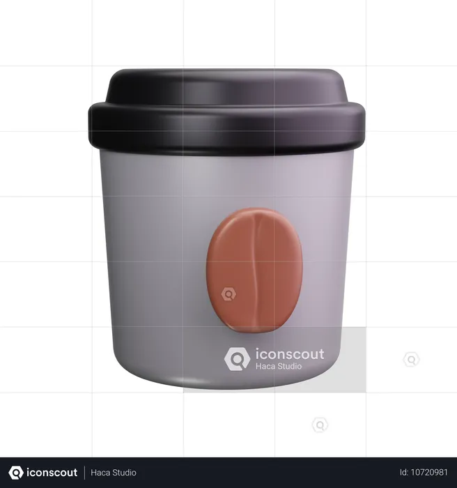 Coffee Cup  3D Icon