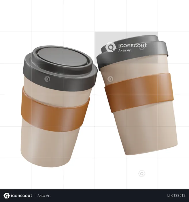 Coffee Cup  3D Icon