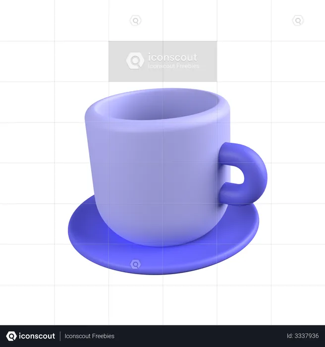 Coffee Cup  3D Illustration