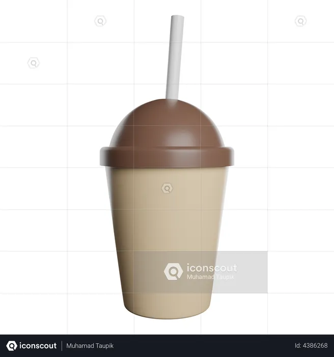 Coffee cup  3D Illustration