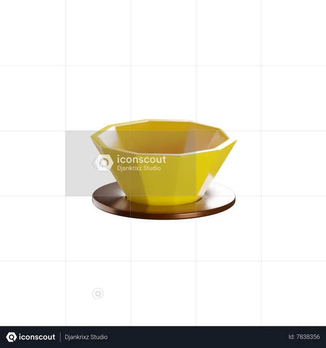 Coffee Dripper  3D Icon