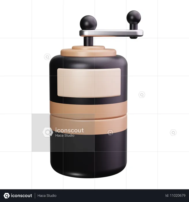 Coffee Grinder  3D Icon