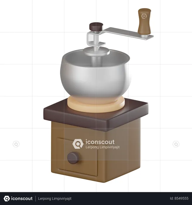 Coffee Grinder  3D Icon