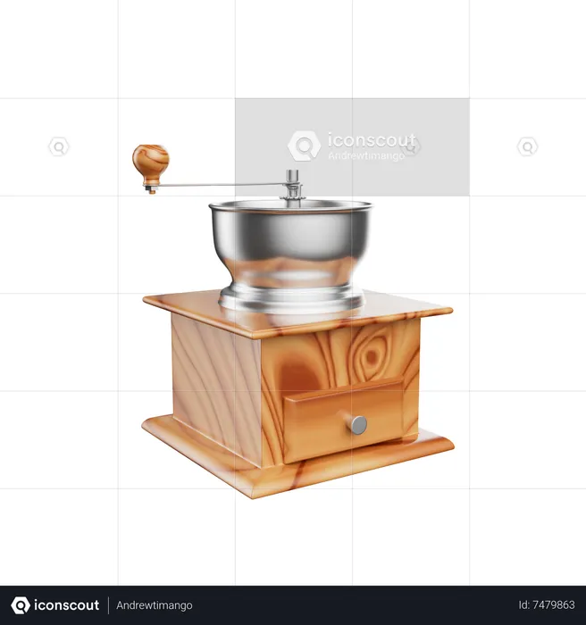 Coffee Grinder  3D Icon