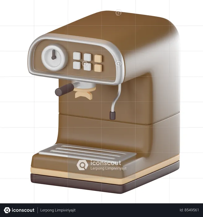Coffee Machine  3D Icon