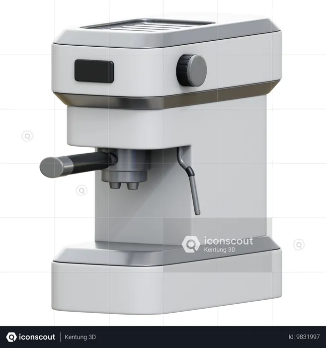 Coffee Machine  3D Icon