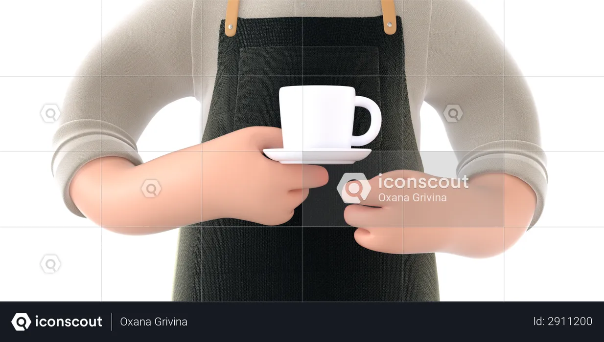 Coffee maker  3D Illustration