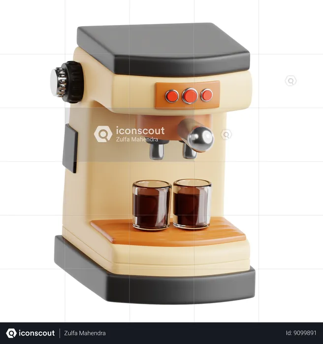 Coffee maker  3D Icon