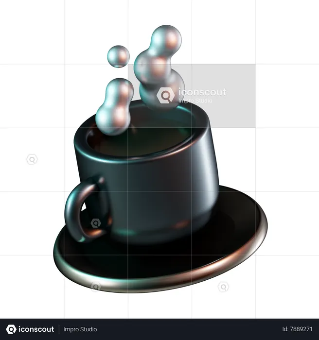 Coffee Mug  3D Icon