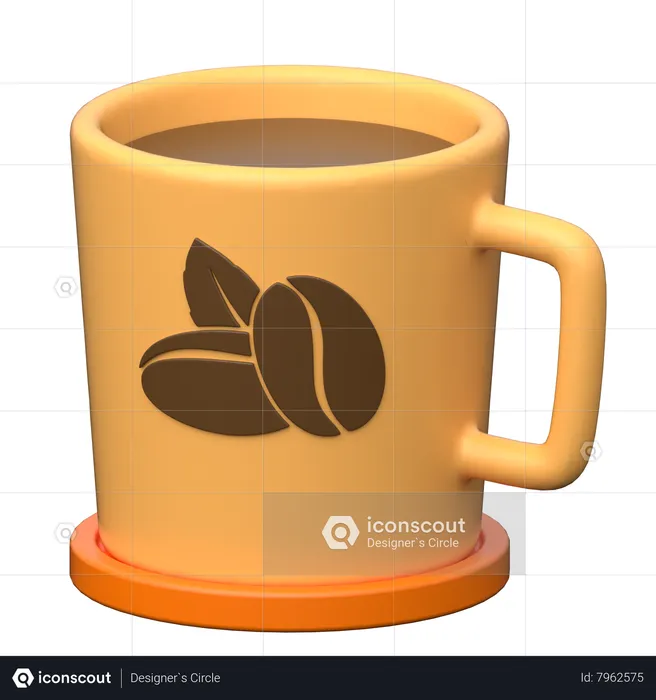 Coffee Mug  3D Icon