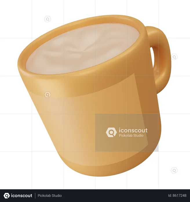 Coffee mug  3D Icon