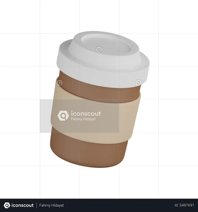 Coffee Mug  3D Icon