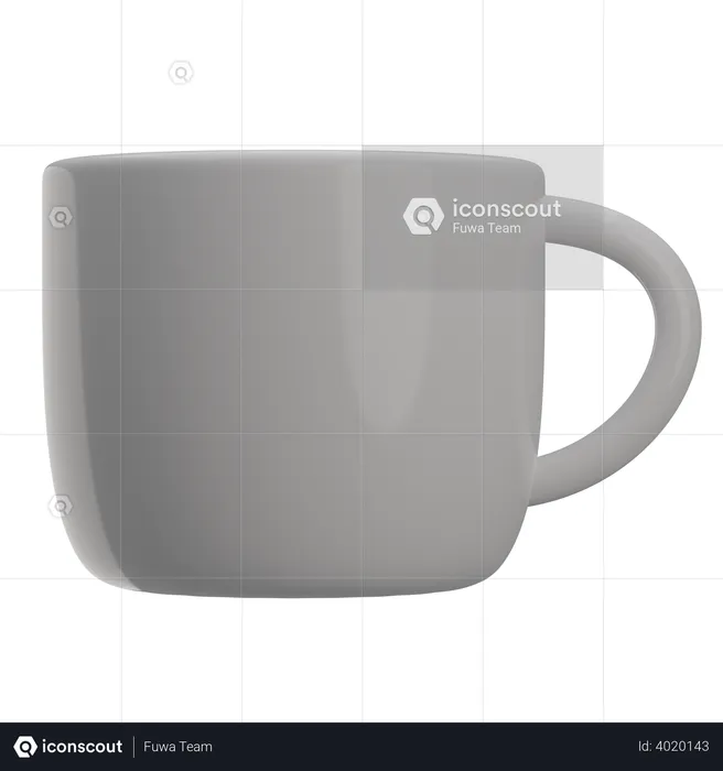 Coffee Mug  3D Illustration