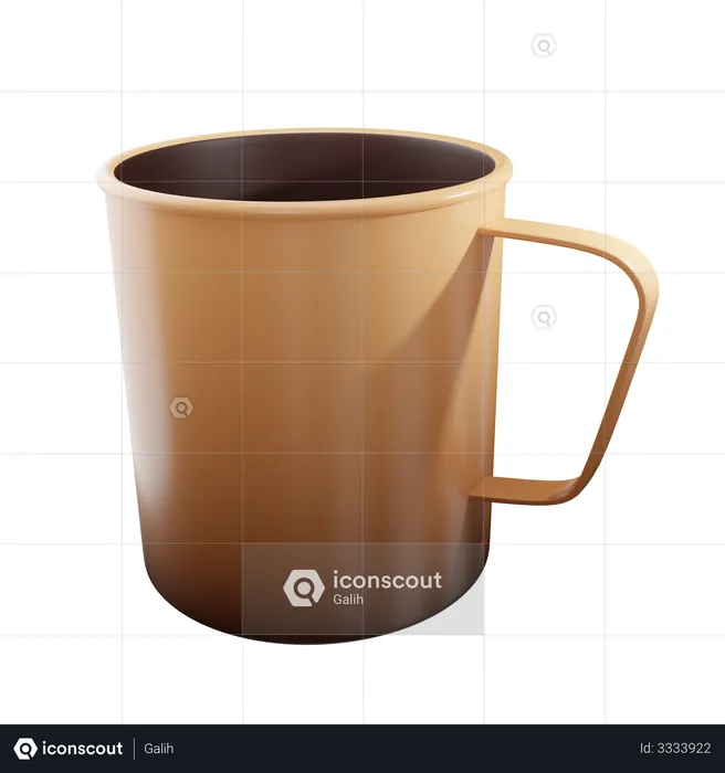 Coffee Mug  3D Illustration