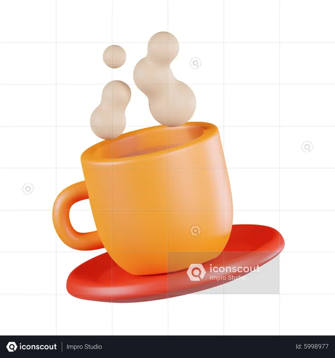 Coffee mug  3D Icon
