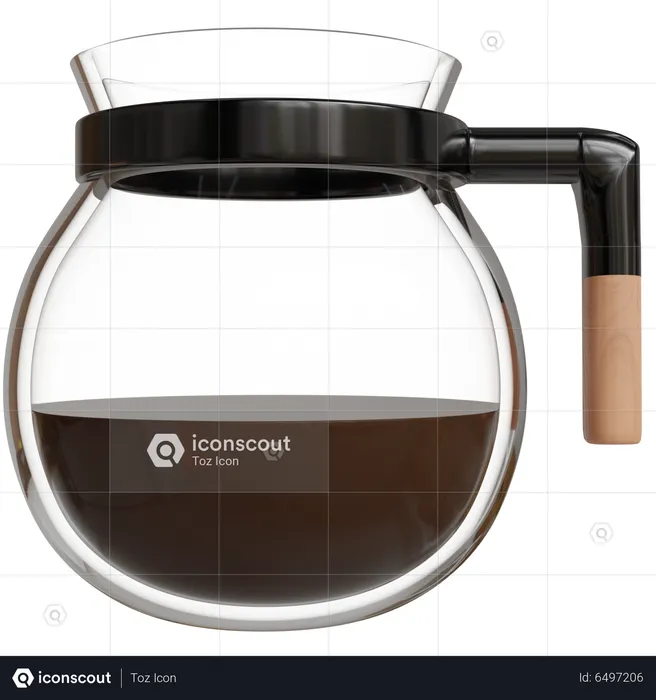 Coffee Pot  3D Icon