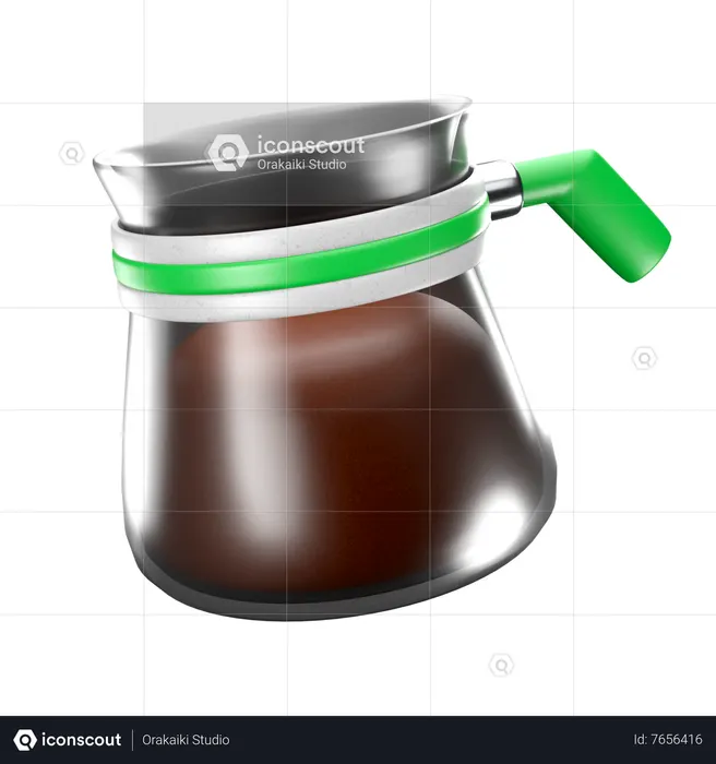 Coffee Pot  3D Icon