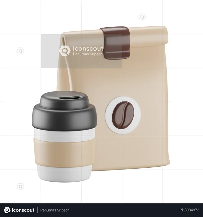 COFFEE SET  3D Icon