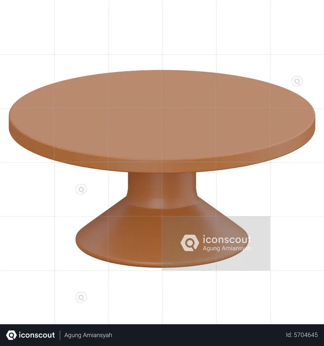 Coffee Table  3D Icon