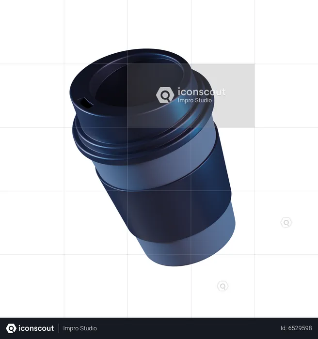 Coffee Takeaway  3D Icon
