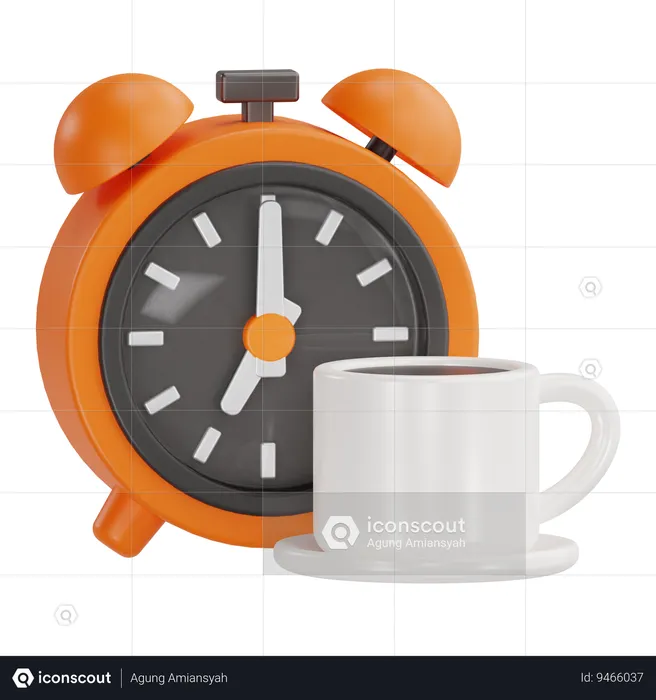 Coffee Time  3D Icon