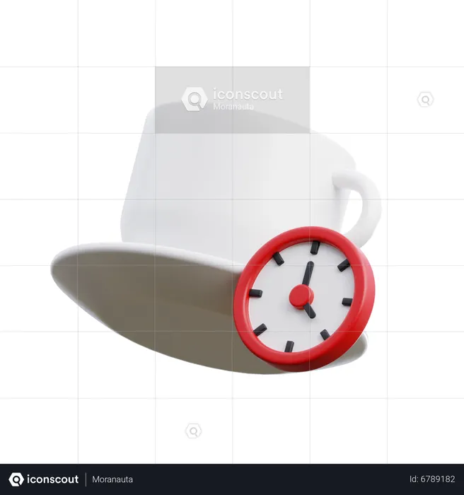 Coffee Time  3D Icon