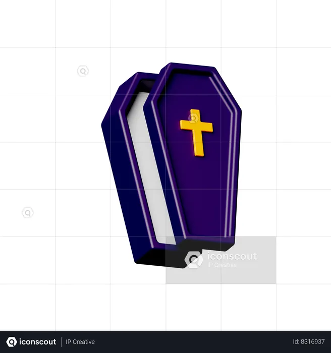 Coffin  3D Icon