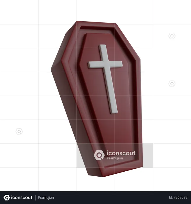 Coffin  3D Icon