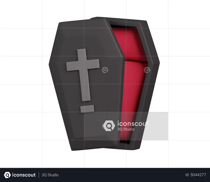 Coffin  3D Icon