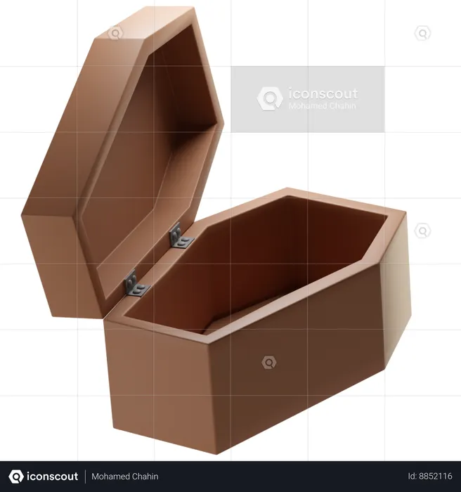 Coffin  3D Icon