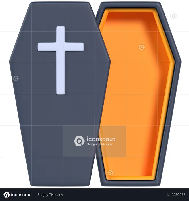 Coffin  3D Icon