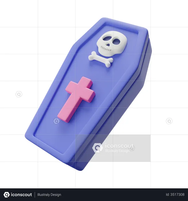 Coffin  3D Icon