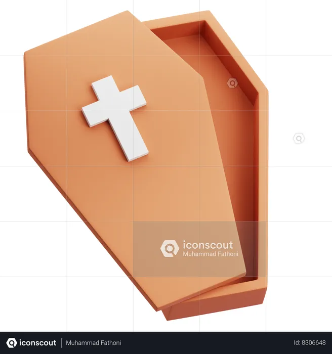 Coffin  3D Icon