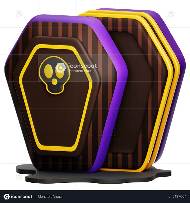 Coffin  3D Icon