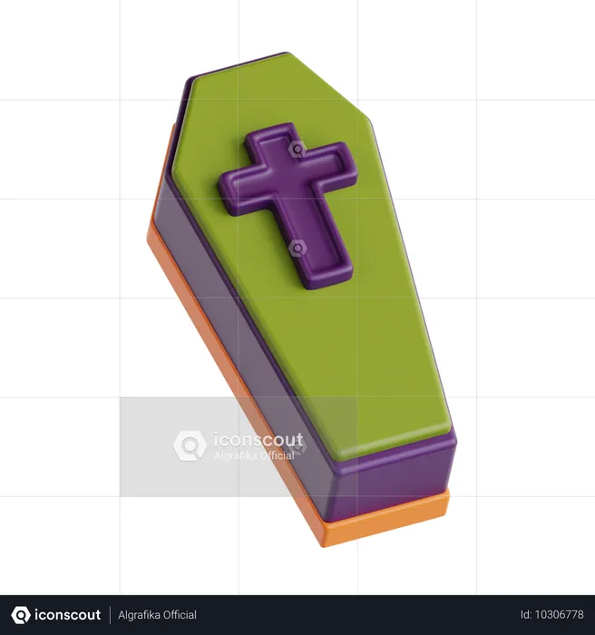 Coffin  3D Icon