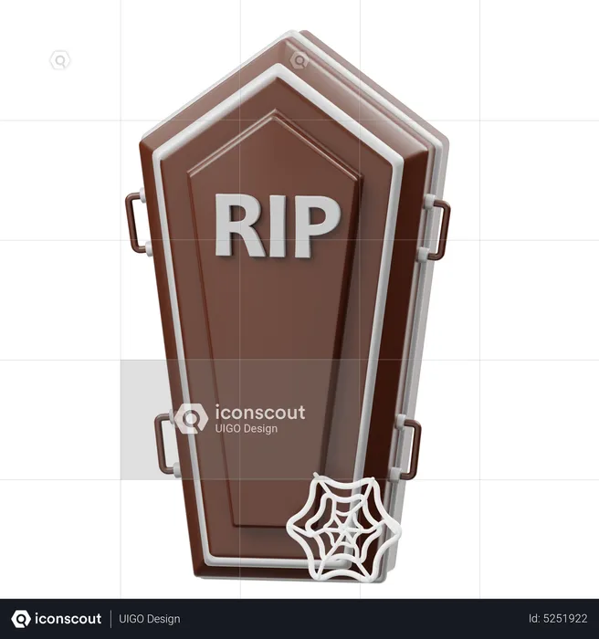 Coffin  3D Icon