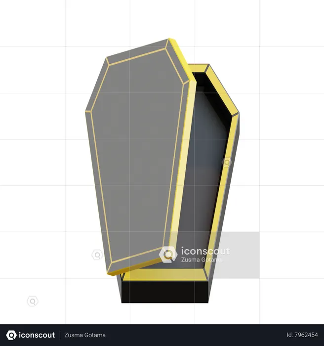 Coffin  3D Icon