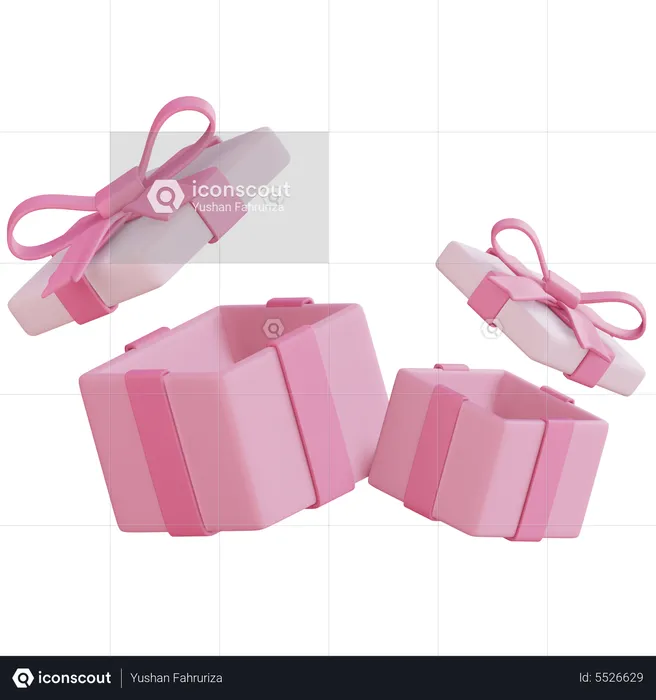 Coffrets cadeaux  3D Icon