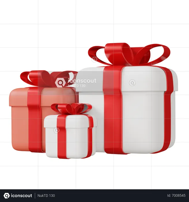 Coffrets cadeaux  3D Icon