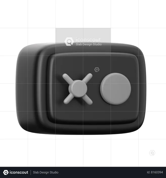 Cofre  3D Icon