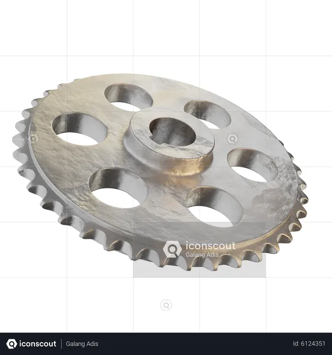 Cog Gear  3D Icon