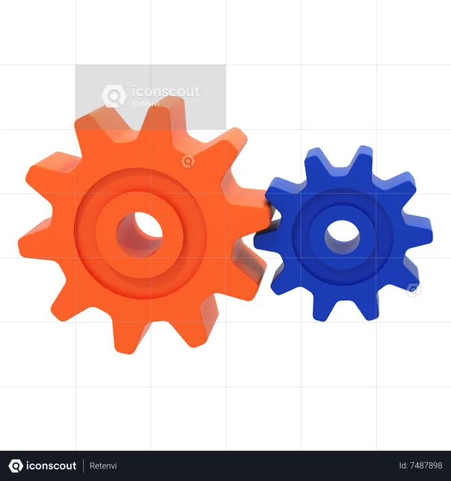 Cogwheel  3D Icon