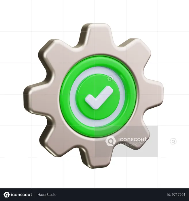 Cogwheel  3D Icon