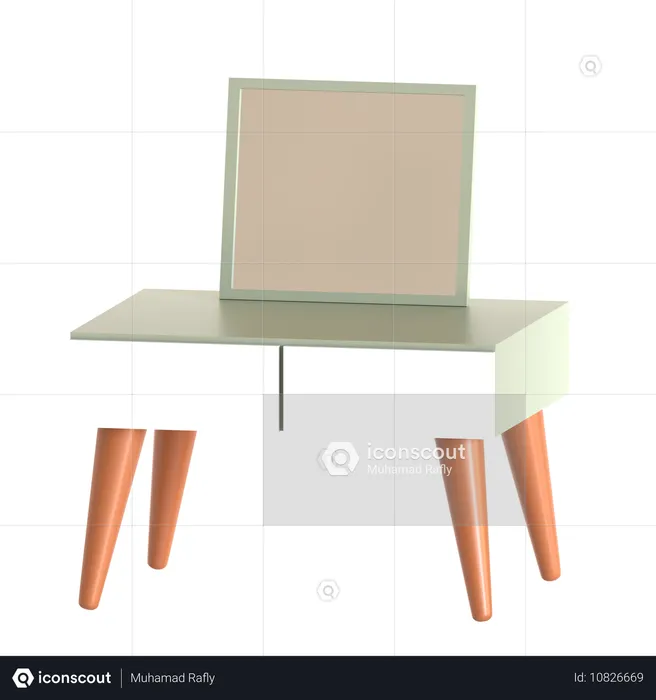 Mettre la table  3D Icon