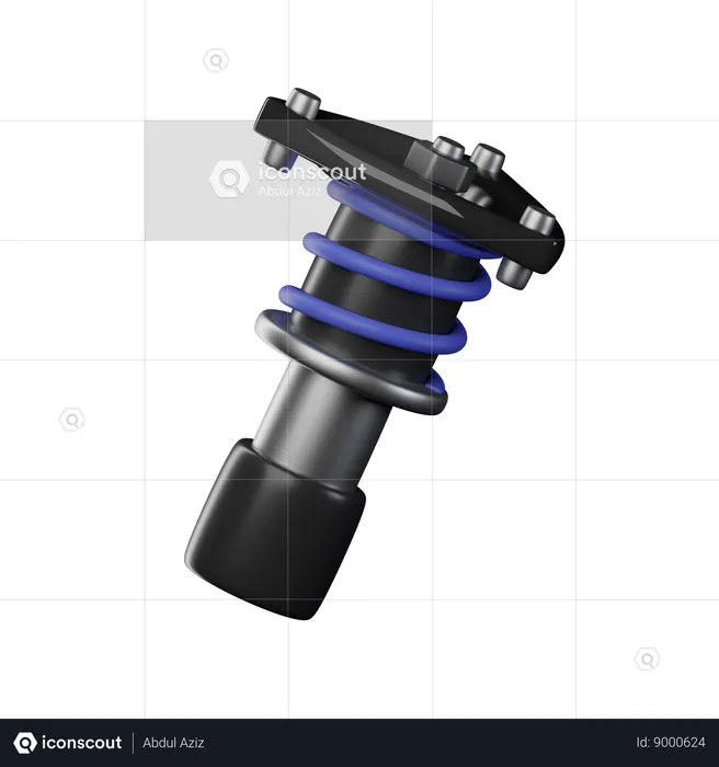 Coilover  3D Icon