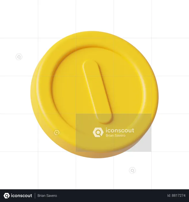 Coin  3D Icon